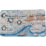 Arctic Animals - Kuzey Kutup Hayvanları / Small Puzzle 3-7 Yaş 24 Parça