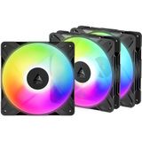 Arctic Arctıc P14 Pro Reverse A-Rgb 3lü ACFAN00327A, 140 mm A-Rgb Pwm 3lü Paket, Siyah Kasa Fanı