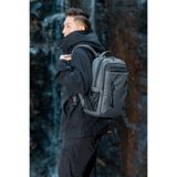 Arctic Hunter Erkek Sırt Çantası, Laptop Çantası, Seyahat Çantası, Çok Amaçlı, Suya Dayanıklı, Gri, M Beden