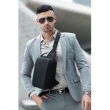 Arctic Hunter Omuz ve Göğüs Çantası, Suya Dayanıklı, Ultra Hafif, Çok Amaçlı, Siyah