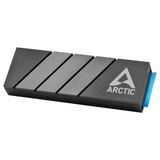 ARCTIC M2 Pro - M.2 2280 SSD için Isı Emici Soğutucu, ARCTIC TP-3 termal pedlerle, PC ve PS5 ile uyumlu, çift ve tek taraflı SSD'ler için - Siyah