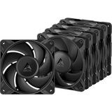 Arctic P12 Pro 120MM Pwm Pst - 5x Fan Set (Black)