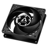 ARCTIC P8 PWM PST 80mm Siyah Kanat Siyah Çerçeve Kasa Fanı