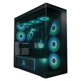 Arctıc Xtender Black / Tinted Glass Acpcc00015a, E-Atx, Rgb, Tempered Glass, 5 Fan, Siyah, Gaming Kasa
