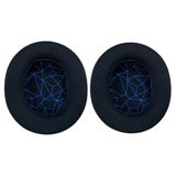 Arctis 7/Arctis 5/Arctis 3/Arctis 1/Arctis Pro Kayıpsız Kablosuz Oyun Kulaklığı için Yedek Earpad, Yumuşak Bellek Süngeri ve Nefes Alabilir Örgü Kumaş Kulak Pedleri Yastığı (Mavi çizgi Siyah)