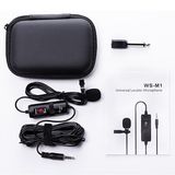 Arcury M01 Yaka Mikrofonu (Kablolu Clip-On Lavalier Mikrofon)