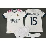 Arda Güler Real Madrid Yeni Sezon Forması 3lü Set Çocuk - Beyaz - 14 - 15 Yaş
