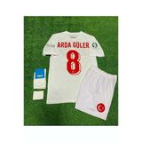 Arda Güler Türkiye Milli Takım Euro 2024 Çocuk Forması 4'Lü Set (Beyaz)