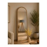 ArdaMarket 160x50 Atlantik çam oval ayaklı ayna modeli boy aynası