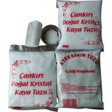Ardan Store 4'lü Paket %100 Doğal Çankırı Kristal Kaya Tuzu, Övütülmüş Yemeklik Tuz, Ayak Bakım Tuzu ve Tuz Sabun - 4 Adet