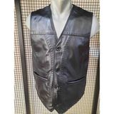ArdaStilDeri Hakiki Deri Klasik Tarz Yelek Erkek XS Siyah Renkli Tasarım Şık ve Konforlu