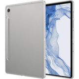 Ardemix Samsung Galaxy Tab S9 Fe Kılıf Uyumlu Zore Tablet Süper Silikon Kapak-Renksiz