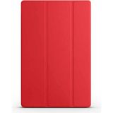 Ardemix Samsung Galaxy Tab S9 Fe Uyumlu Zore Smart Cover Standlı 1-1 Kılıf-Kırmızı
