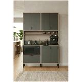 Arden 7 Kapaklı Kahve Köşesi, Mutfak Stüdyosu Y:190 G:128 D:44 Antrasit