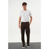 ARDEN Kışlık Kalın Slim Fit Kemerli Erkek Pantolon