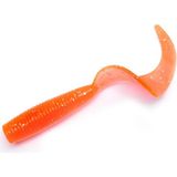 Ardeppo 6 cm Gerçek Görünümlü Silikon Bloodworm Yapay Suni Balık Yemi - 6 Adet - Bronz
