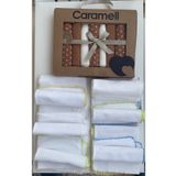 ARDIÇ BEBEK %100 Organik Pamuklu 17 Adet 20x20 Cm Yumuşak Doku Çok Amaçlı Yeni Doğan Bebek Ağız Silme Mendili