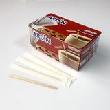 Ardin Ahşap Çay Karıştırıcısı Kağıtlı Karıştırıcı 250 Adet