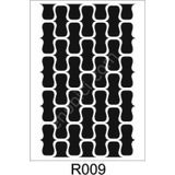 Ardışık Desen Stencil Şablon (21x30) R-009