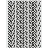 Ardışık Desen Stencil Şablon (21x30) R-039