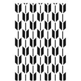 Ardışık Desen Stencil Şablon (21x30) R-055