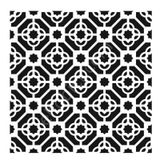Ardışık Desen Stencil Şablon (25x25) R-035
