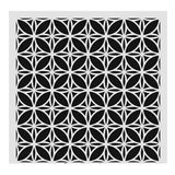 Ardışık Desen Stencil Şablon (25x25) R-058