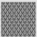 Ardışık Desen Stencil Şablon (25x25) R-062