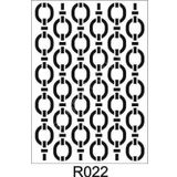 Ardisik Desen Stencil Sablon (25X35) R-022