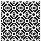 Ardışık Desen Stencil Şablon (30x30) R-035