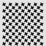 Ardışık Desen Stencil Şablon (30x30) R-064
