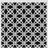 Ardışık Desen Stencil Şablon (30x30) R-066