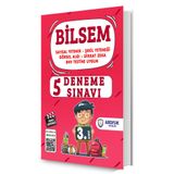 Ardışık Yayınları - 3. Sınıf Bilsem Tamamı Video Çözümlü Deneme Sınavı 5'li Deneme