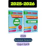 Ardışık Yayınları 7. Sınıf Bursluluk Sınavı Soru Bankası ve Bursluluk Deneme Sınav Seti 2 Kitap 2026