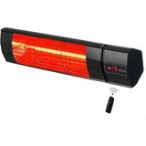 Ardonat 2000 Watt Halogen Black Pro 5 Kademeli Kumandalı- Dış Mekan Isıtıcı Cafe Teras Balkon - Beyaz
