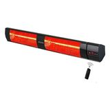 Ardonat Halogen Black Twin Pro 1500 1500=3000 Watt Kumandalı Dış Mekan Isıtıcı.cafe Teras Balkon Açık ve Yarı Açık Alanlar Içinn