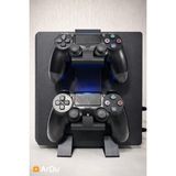 Ardu Ps4 Slim Dikey Stand ve Dualshock Kol Tutucu - Siyah