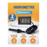 Arduino 2-Adet FY-12 Higrometre – Kuluçka Makinesi için Nem ve Sıcaklık Sensörü