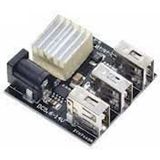 Arduino 3 USB'li 9V/12V'dan 5V'a 8A Mini Powerbank Şarj Kartı