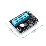 Arduino AVR ISP Programlama Shield Genişleme Kartı 28 Pin Zif Soket Buzzer Uno R3 Mega2560 Pro Mini Atmega328P Bootloader Yükleyici
