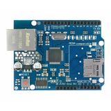 Arduino Ethernet Shield W5100 Wiznet Tcp Udp Sd Kart Rj45 Poe Uyumlu 3.3V Spi Network Ağ Lan Haberleşme İnternet Iot Kontrol Data Aktarma Rj45