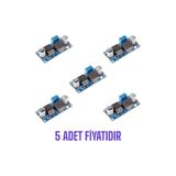 Arduino LM2596 Mini Ayarlanabilir 3A Voltaj Regülatör Kartı - 5 ADET