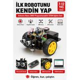 Arduino Nano Akıllı Robot Araba Kiti 2Wd Engelden Kaçan Programlanabilir Stem Başlangıç Eğitim Seti