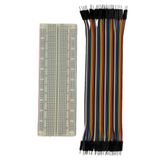 Arduino Projeleri Büyük Boy 830 Pin Breadboard Ve 40'lı Erkek-erkek Jumper Kablo Set