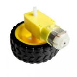 ARDUİNO ROBOT SMART CAR 3-6V DC MOTOR+TEKERLEK SETİ (AU231)