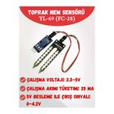 Arduino Toprak Nem Sensörü YL-69 (FC-28)