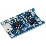 Arduino TP4056 Şarj Modülü - 5V 1A Lityum Pil Şarj - Korumalı