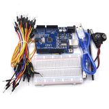 Arduino Uno R3 Başlangıç Seti 70 Parça Breadboard Pil Kablo