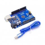 Arduino Uno R3 Gelistirilmis Ch340 Chip + Usb Kablo