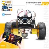 Arduino Uyumlu 2 Teker Robot Araba Kodlama Seti 2WD-BLE (Kutulu ve E-Kitaplı)